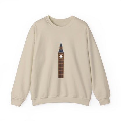 Unisex Heavy Blend™ Crewneck Sweatshirt Breathable - Big Ben Iconic British Tower