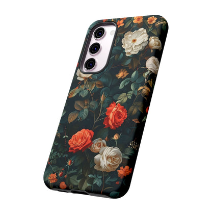 Floral Phone Case | Tough Cases with Elegant Design | Gift for Her, Mother's Day, Birthdays, Personalized, Trendy Tech Accessories