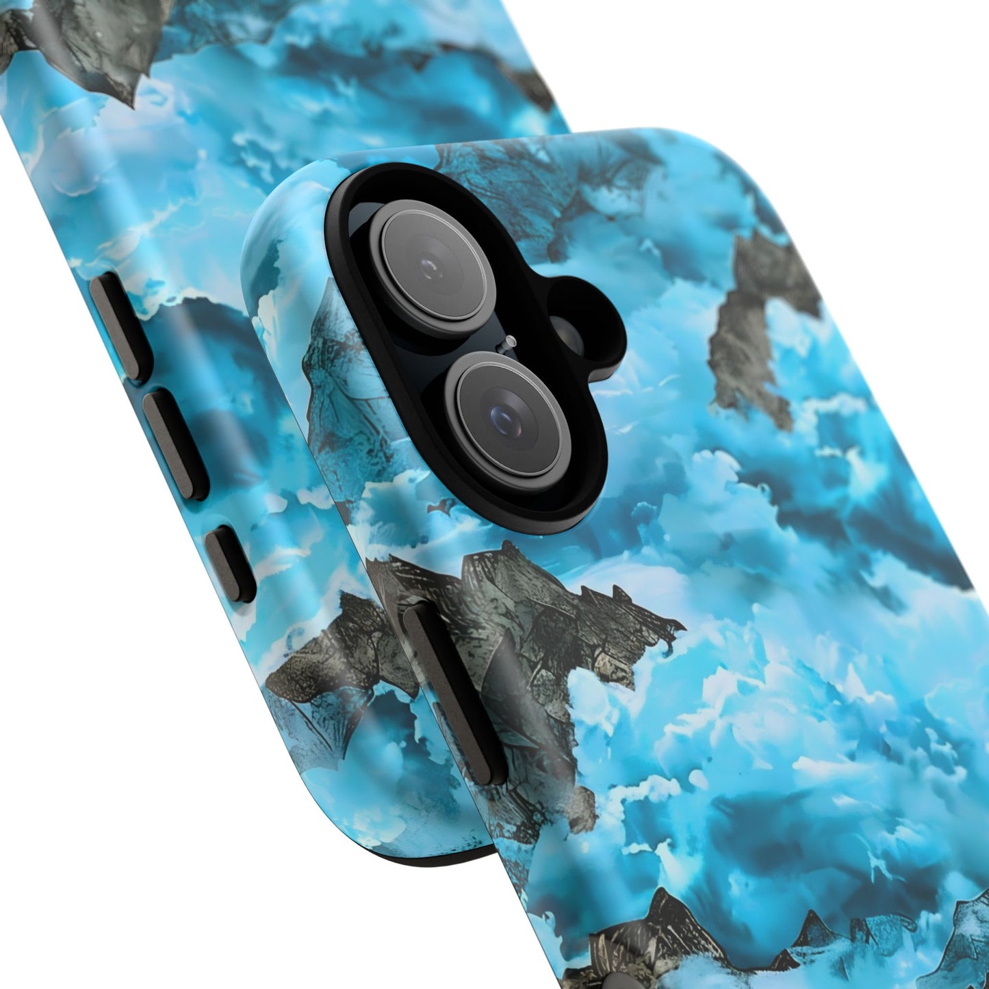 Mountain Wave Phone Case - Adventure Gear, Outdoor Gifts, Stylish Cases, Trendy Accessories, Nature Lovers