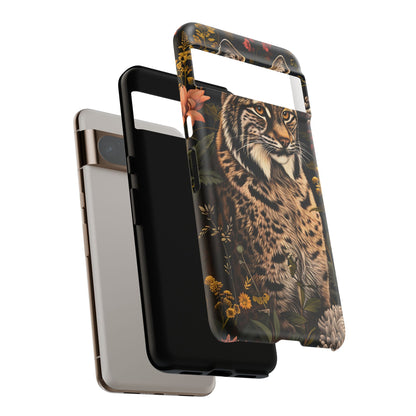 Wildlife Phone Case with Lynx Design, Tough Cases, Animal Lovers Gift, Nature Inspired Accessories, Unique Tech Protection