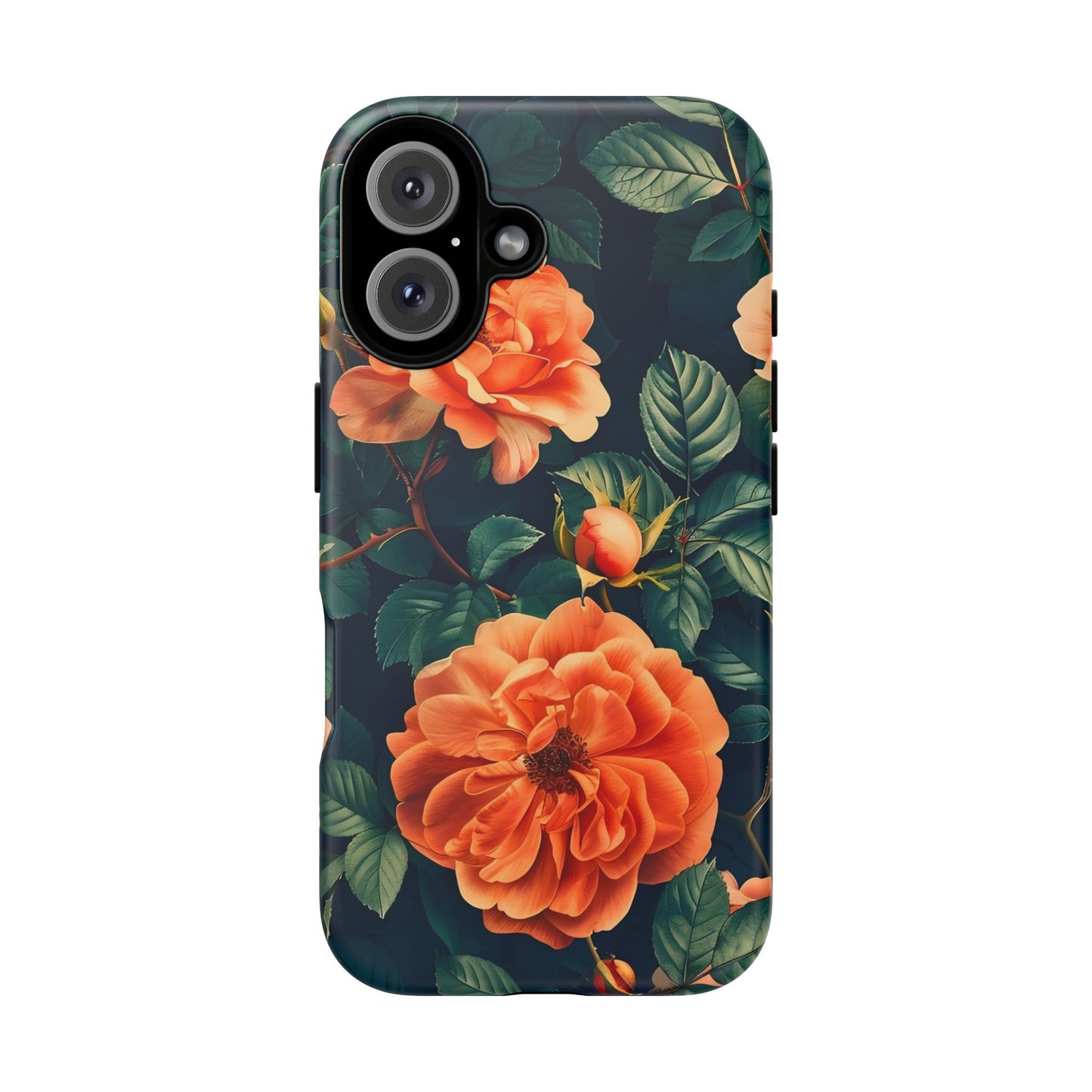 Floral Phone Case, Tough Cases for Nature Lovers, Botanical Design, Phone Protection, Gift for Her, Trending Floral Accessories