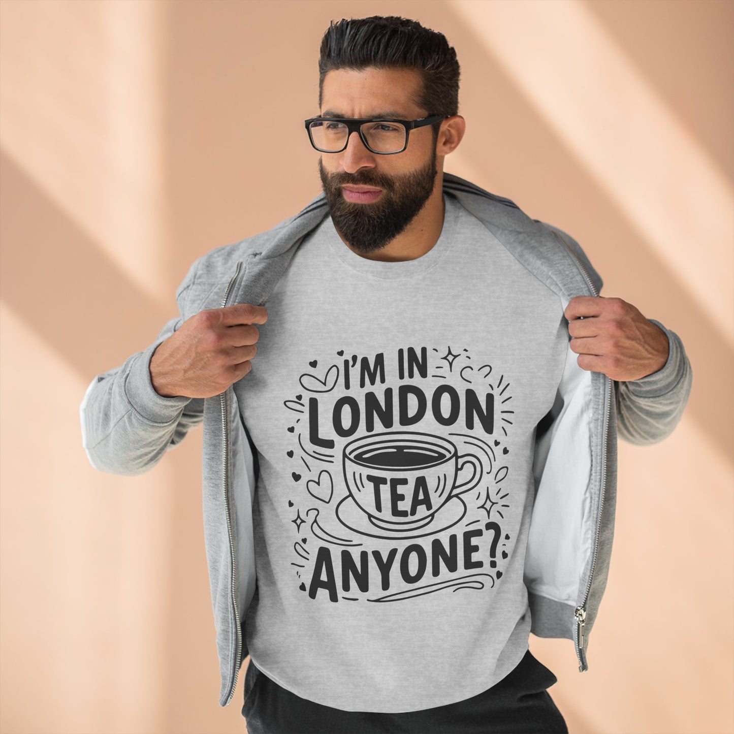 Unisex Crewneck Sweatshirt - London's Relaxing tea for Everyone