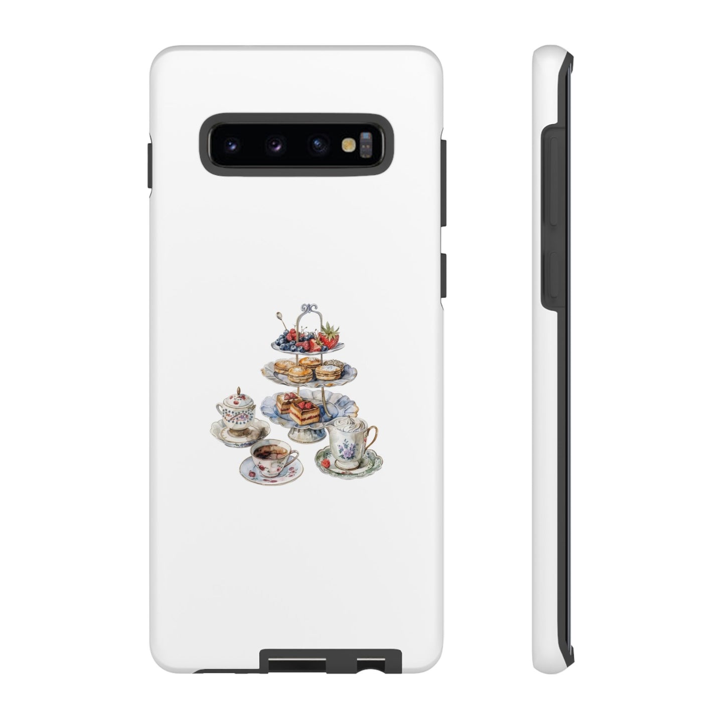 Chic Tea Party Phone Case - Stylish Tough Cases for Tea Lovers