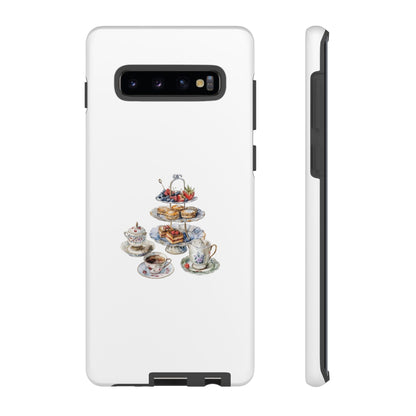 Chic Tea Party Phone Case - Stylish Tough Cases for Tea Lovers