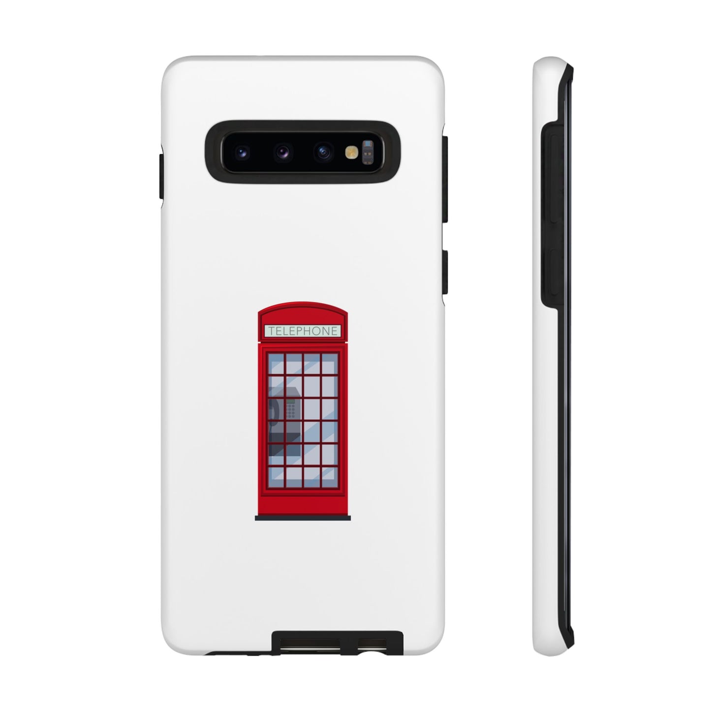 Red Telephone Booth Phone Case - Tough & Stylish Protection