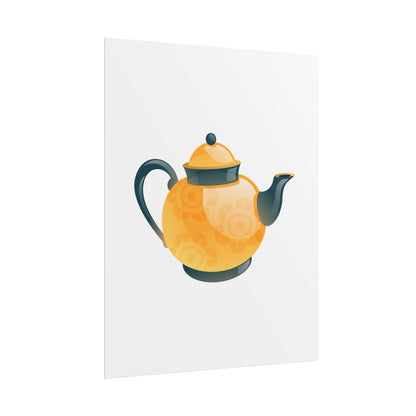 Vintage Tea Pot Rolled Posters