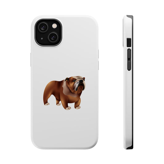 Dog Lover Magnetic Tough Cases, Bulldog Phone Case, Pet Owner Gifts, Stylish Phone Accessories, Customizable Cases for Pet Lovers