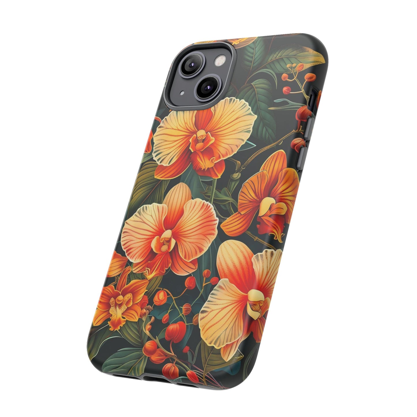 Floral Phone Case - Tough Cases, Protective Cover, Gift for Her, Smartphone Accessory, Floral Design, Nature-Inspired