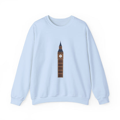 Unisex Heavy Blend™ Crewneck Sweatshirt Breathable - Big Ben Iconic British Tower
