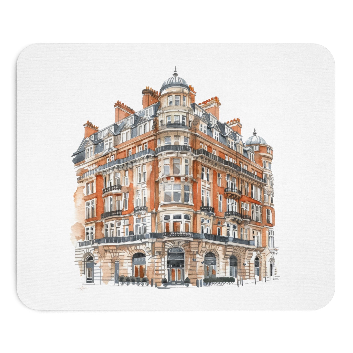 Elegant Cityscape Mouse Pad, Artistic Desk Accessory, Office Decor Gift, Modern Workspace Essentials, Unique Computer Mat