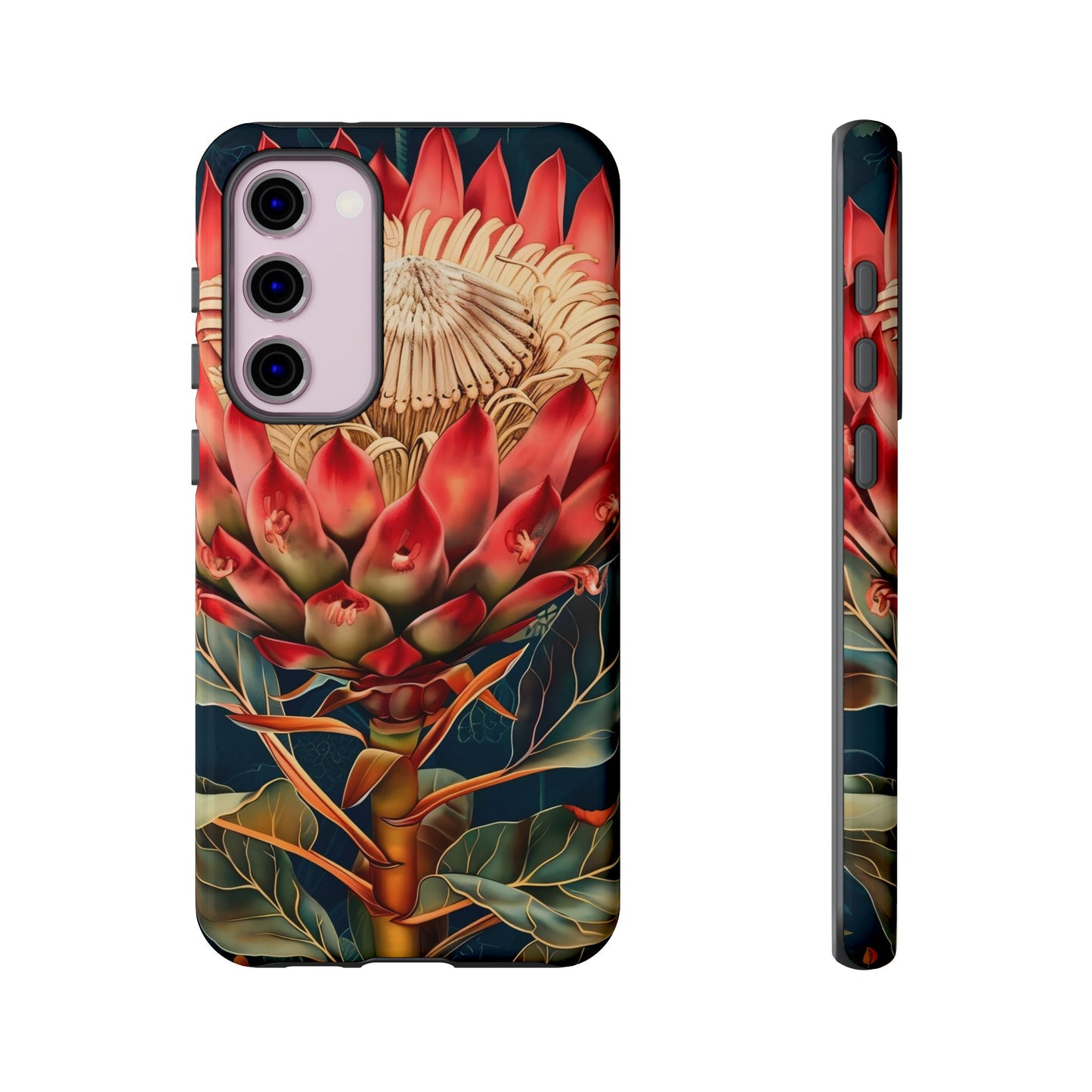 Tough Cases: Vibrant Floral Phone Case, Tough Phone Covers, Floral Art Cases, Nature Design Accessories, Gift for Nature Lovers