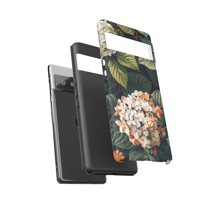 Floral Phone Case - Tough Cases, Nature Lover Gift, Floral Design, Botanical Phone Cover, Stylish Cellphone Accessory, Mother's Day Gift