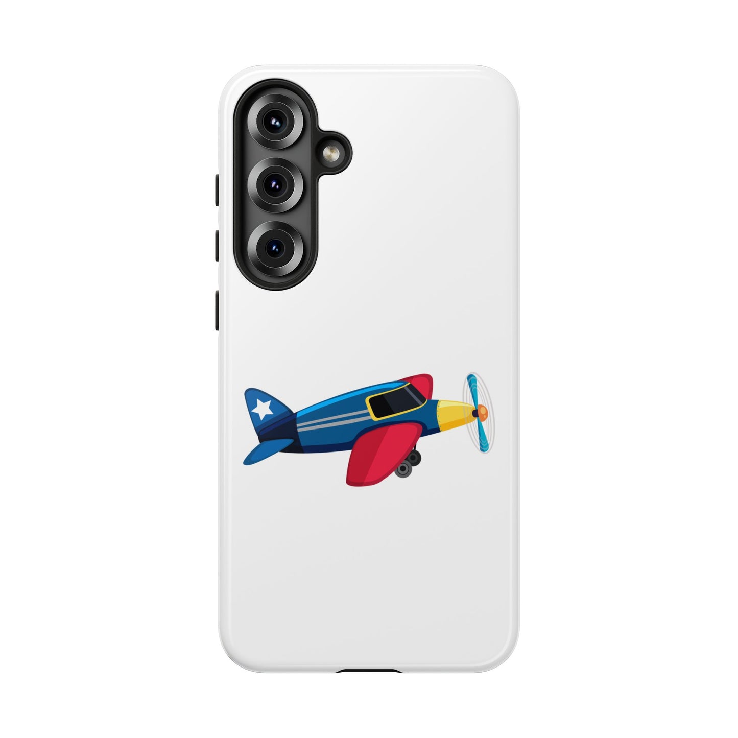 Colorful Airplane Phone Case - Tough and Stylish Protection for Aviation Enthusiasts