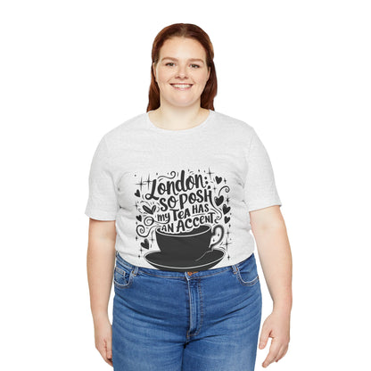 Unisex Jersey Short Sleeve Tee - London's Nostalgic Tea