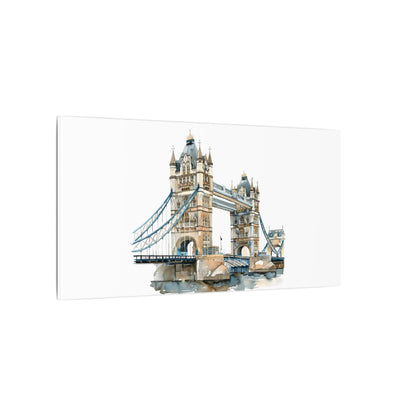 London Bridge Matte Canvas Wall Art, Elegant Home Decor, Unique Gift for Art Lovers, Travel Enthusiast Wall Decor, Modern Aesthetic