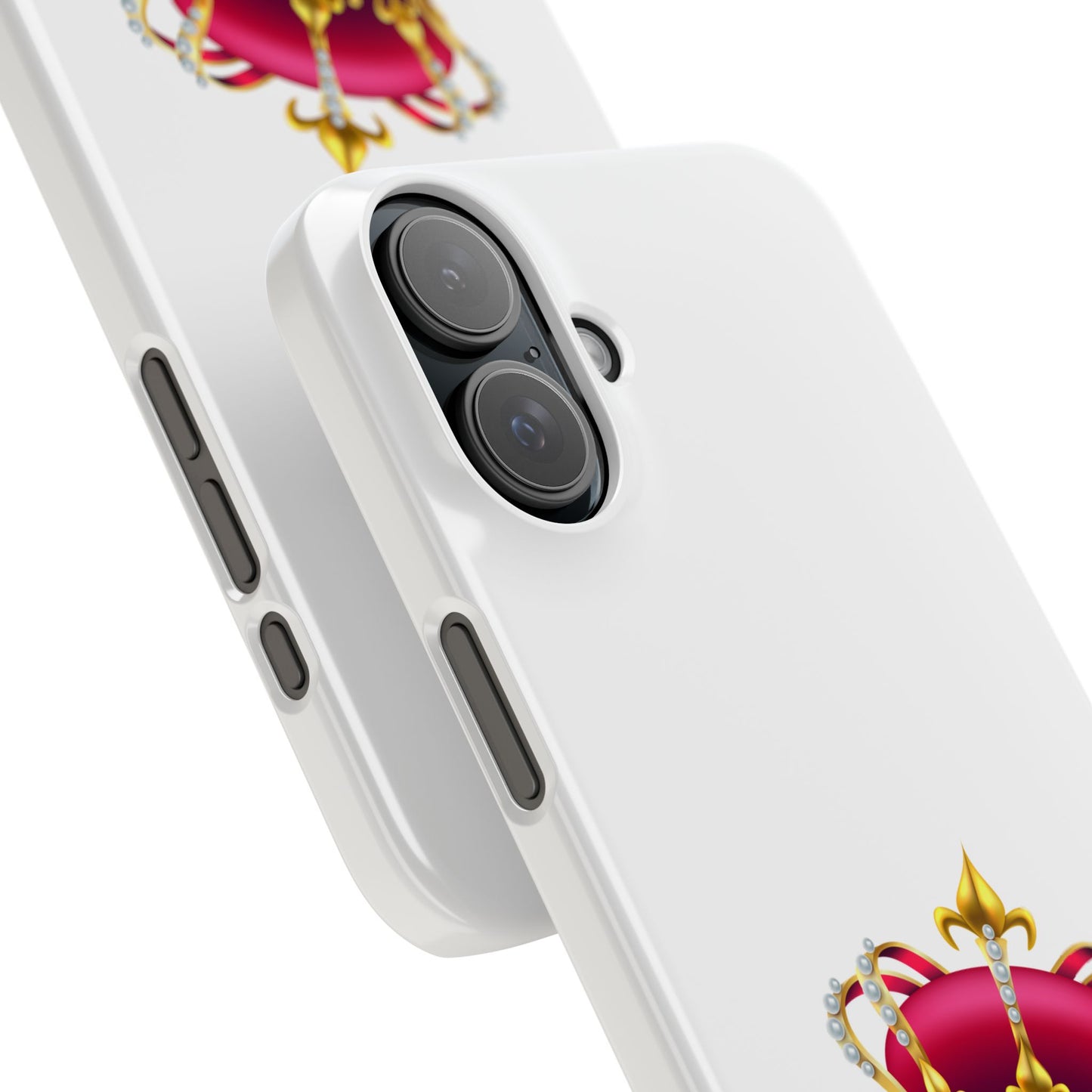 Stylish Crown Phone Case | Slim Fit, Fun Design, Ideal Gift for Royalty Lovers, Birthday or Holiday Present, Phone Accessories