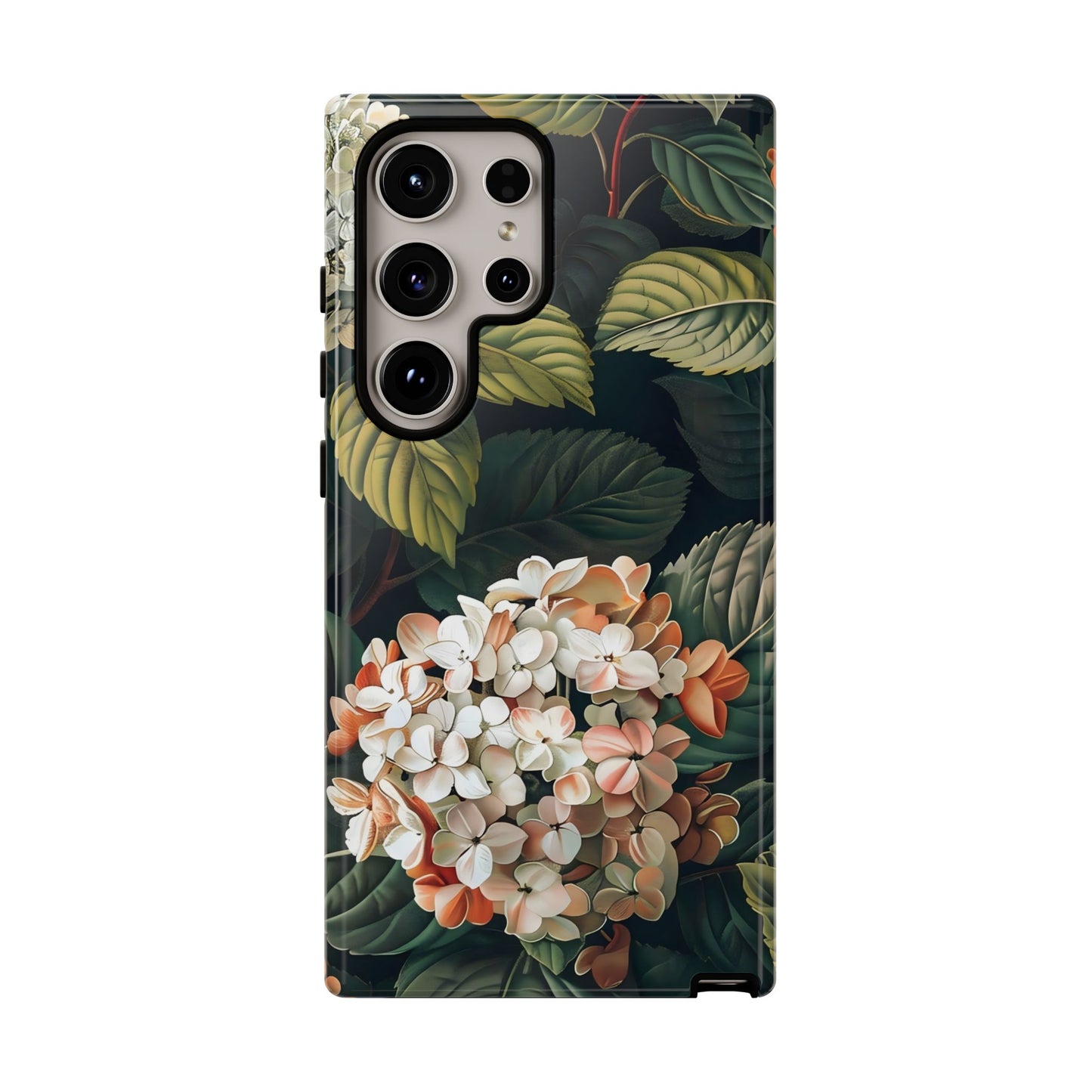 Floral Phone Case - Tough Cases, Nature Lover Gift, Floral Design, Botanical Phone Cover, Stylish Cellphone Accessory, Mother's Day Gift