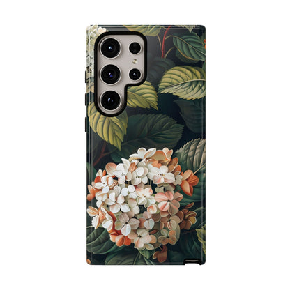 Floral Phone Case - Tough Cases, Nature Lover Gift, Floral Design, Botanical Phone Cover, Stylish Cellphone Accessory, Mother's Day Gift