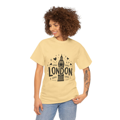 Unisex Heavy Cotton Tee - Relaxing London