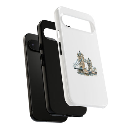 Watercolor London Bridge Phone Case - Tough and Stylish Protective Cover