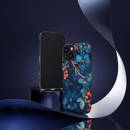 Artistic Phone Case with Floral Design, Tough Cases for iPhone, Nature-Inspired Accessory, Unique Gift for Her, Protective Cover
