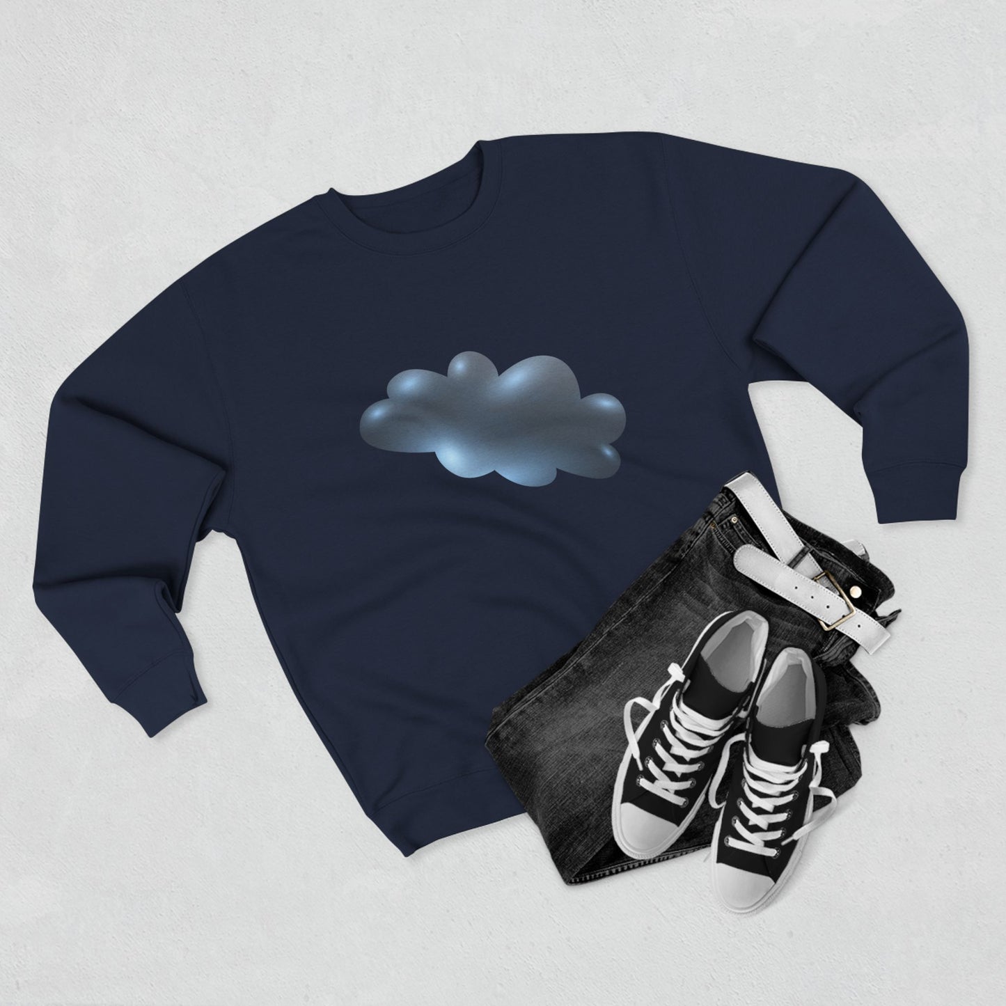 Unisex Crewneck Sweatshirt - Serene Cloudscape Dreamy Cloud