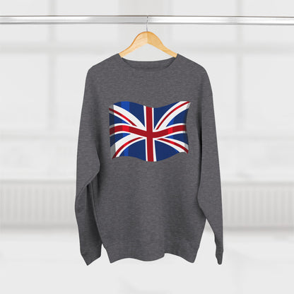 Unisex Crewneck Sweatshirt - Classic UK Flag