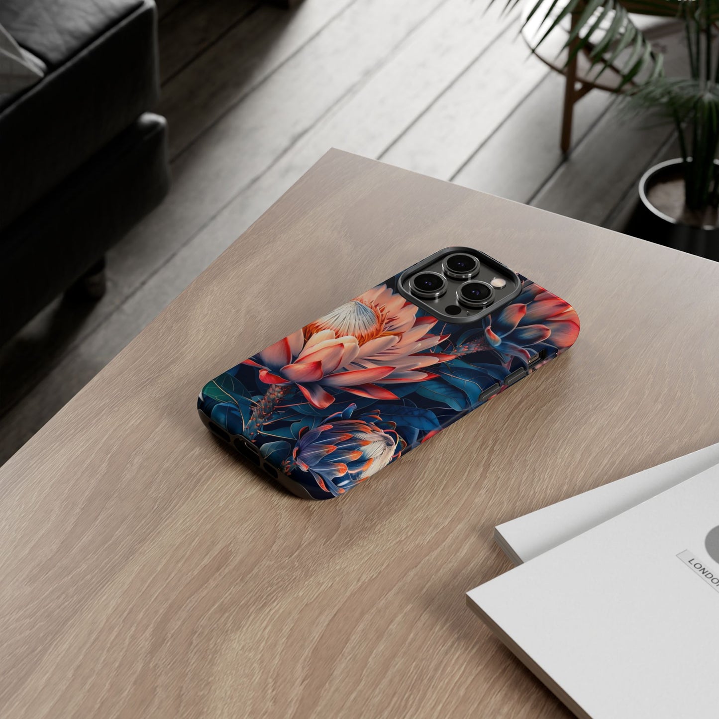 Floral Phone Case | Tough Cases, Floral Design, Phone Accessory, Gift for Her, Customizable Case, Nature Lover Gift