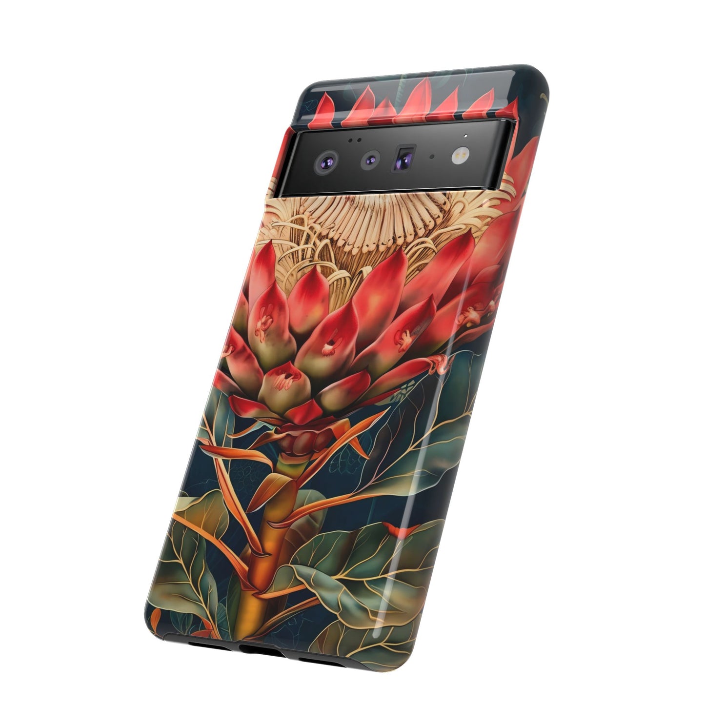 Tough Cases: Vibrant Floral Phone Case, Tough Phone Covers, Floral Art Cases, Nature Design Accessories, Gift for Nature Lovers
