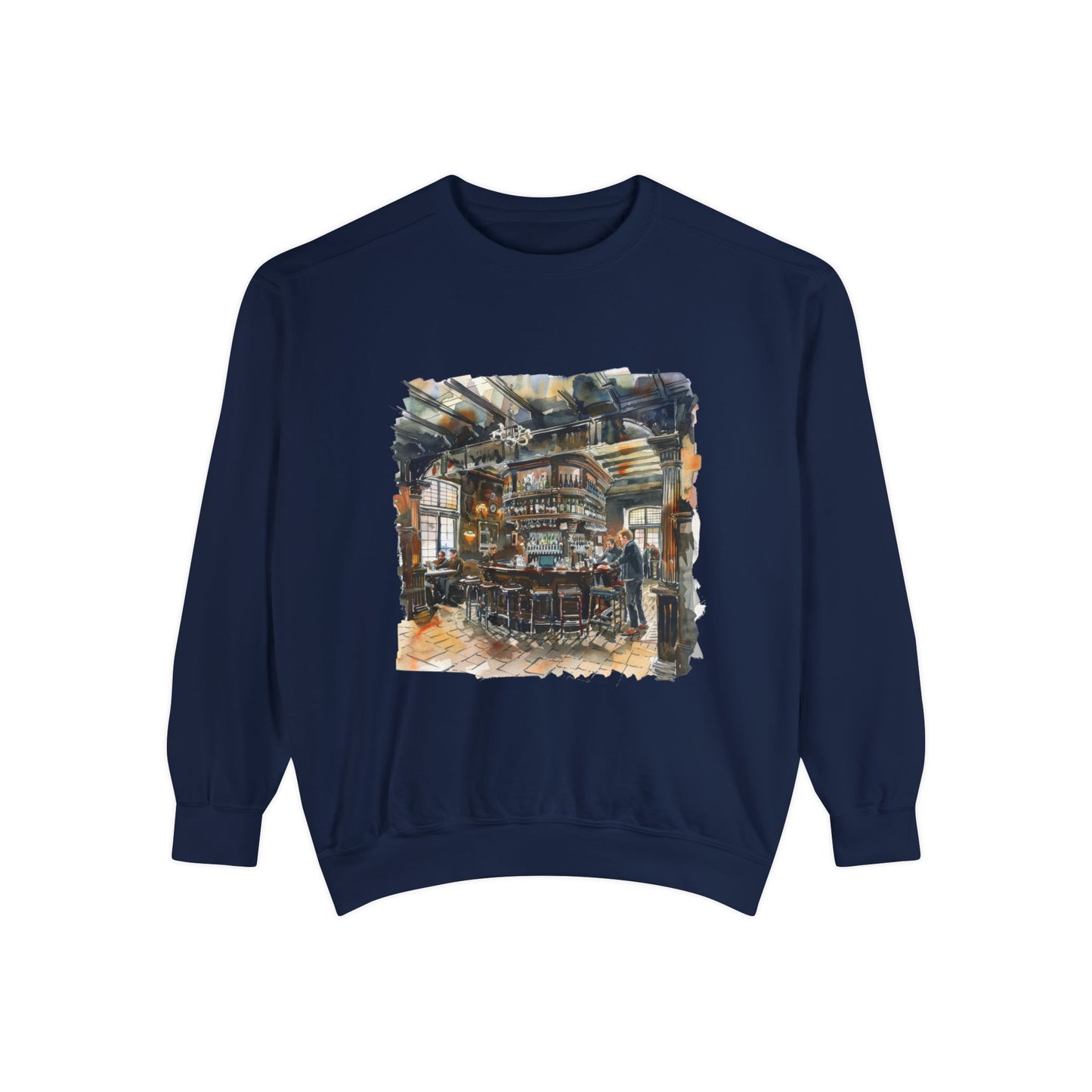 Unisex Garment-Dyed Sweatshirt Classy - London's Pub