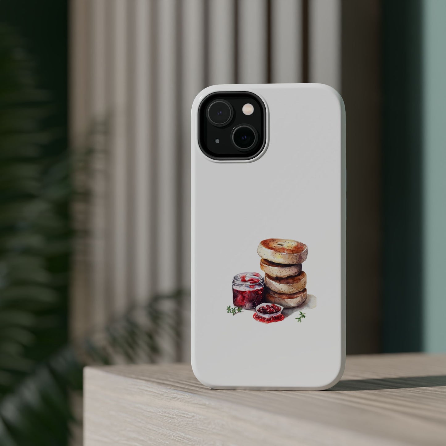 Artistic Phone Cases, Personalized Cases for Food Lovers, Stylish Magnetic Tough Cases, Unique Gift for Foodies, Trendy Accessories