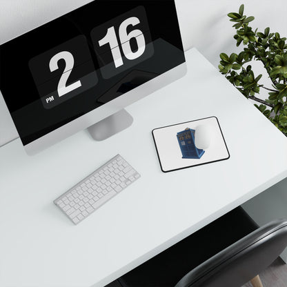 Doctor Who TARDIS Gaming Mouse Pad - Non-Slip Surface, Ideal for Gamers, Office, and Desk Decor, Perfect Gift for Whovians, Sci-Fi Fans