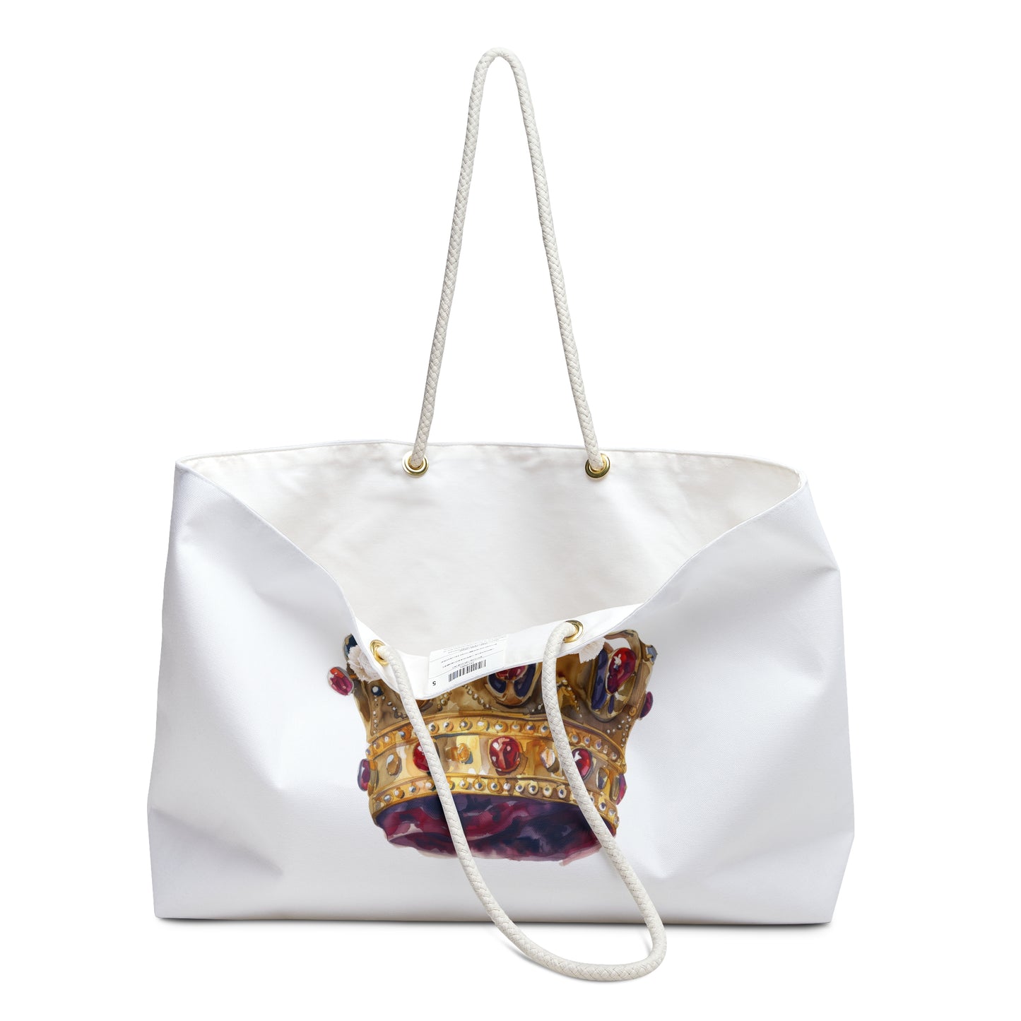 Royal Crown Weekender Bag - Perfect Travel Tote, Stylish Overnight Bag, Unique Gift for Travelers, Beautiful Storage Bag, Fashionable [...]