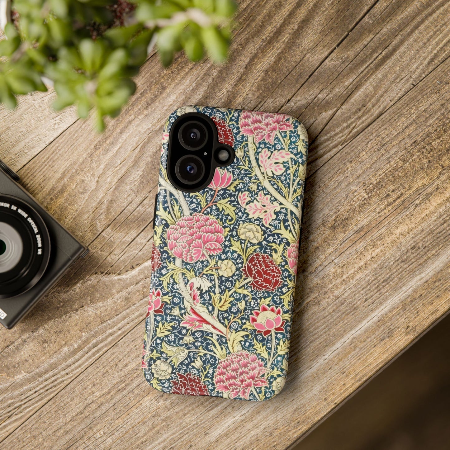 Floral Phone Case, Tough Cases, Durable Phone Cover, Stylish Phone Protector, Gift Idea for Nature Lovers, Floral Pattern Tech Accessories