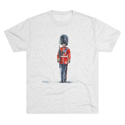 Red Jacket - Bodmin Keep: Cornwall's Army Museum Trendy Unisex Tri-Blend Crew Tee