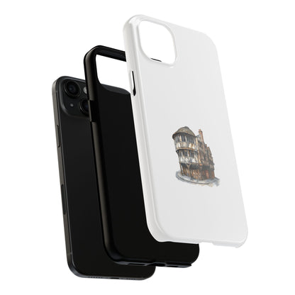 Artistic Tough Phone Case - Vintage Architectural Design