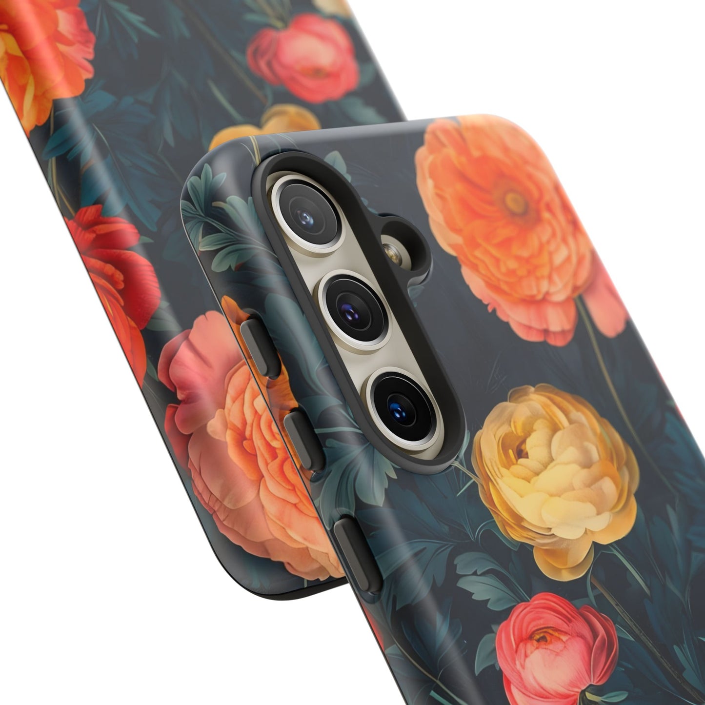 Floral Phone Case - Tough Cases, Stylish Protection, Gift for Flower Lovers, Customizable Cover, Floral Design Mobile Accessory