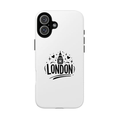 Stylish Phone Case for London Lovers, London Gift, Travel Accessory, Unique Smartphone Case, Cityscape Phone Cover