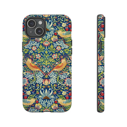 Floral Phone Case | Tough Cases, Stylish Protection, Unique Gift, Eco-Friendly, Floral Pattern, Bird Design