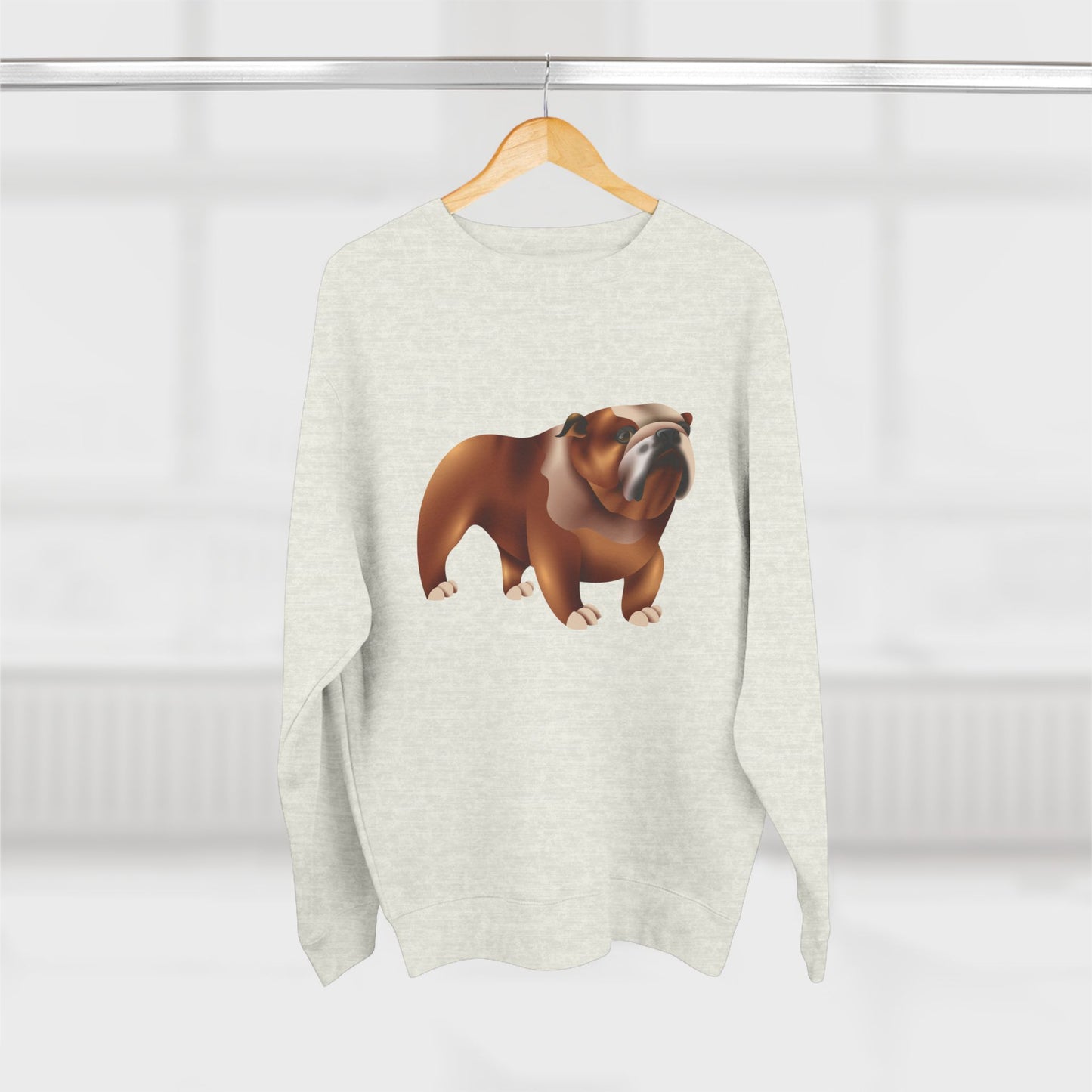 Unisex Crewneck Sweatshirt - Adorable British Dog