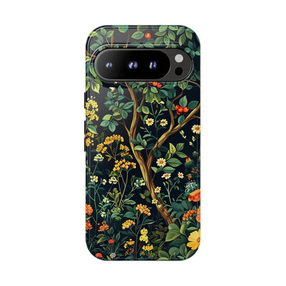 Floral Phone Case - Tough Cases, Colorful Nature Design, Gift for Flower Lovers, Phone Accessory, Unique Cell Phone Cover