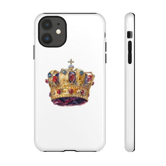 Royal Crown Phone Case | Tough Phone Cases, Stylish Accessories, Gift for Her, Birthday Present, Royalty Vibe