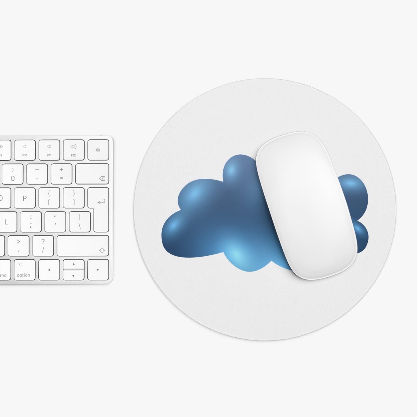 Cozy Cloud Mouse Pad | Aesthetic Desk Accessory for Home Office, Gifts for Students, Cloud Decor, Cloudy Day Vibe, Unique Mouse Pad