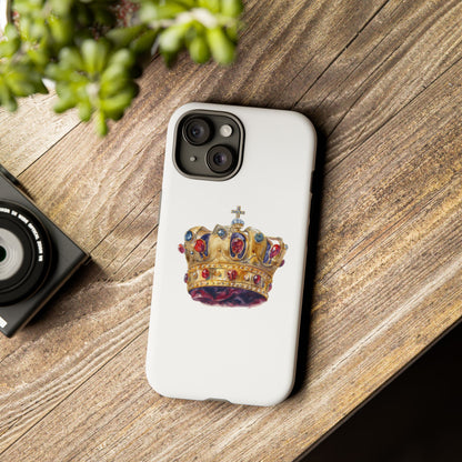 Royal Crown Phone Case | Tough Phone Cases, Stylish Accessories, Gift for Her, Birthday Present, Royalty Vibe