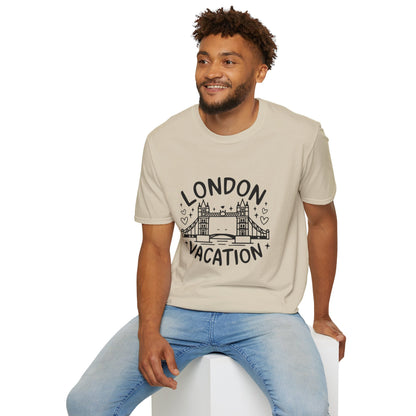 London Vacation Trendy Unisex Softstyle T-Shirt