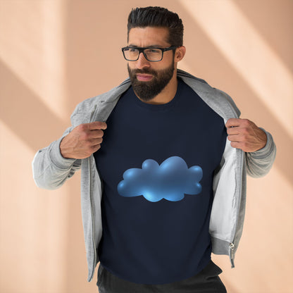 Unisex Crewneck Sweatshirt - Serene Cloudscape Dreamy Cloud