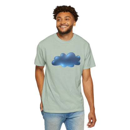 Serene Cloudscape - Dreamy Cloud All-day wear Unisex Garment-Dyed T-shirt