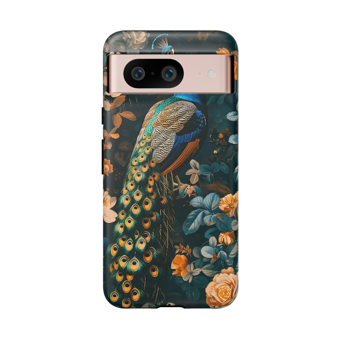 Peacock Phone Case - Elegant Floral Design, Tough Case for Protection, Unique Gift for Nature Lovers, Stylish Accessory, Eco-Friendly