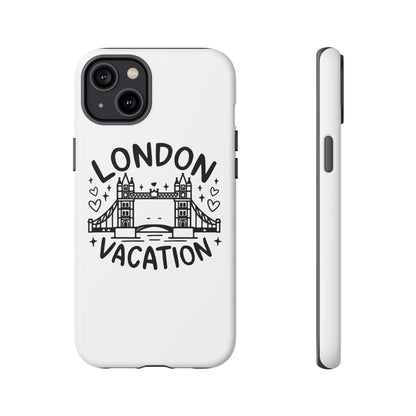 London Vacation Phone Case, Travel Accessories, Unique Gift, London Lover, Custom Phone Cover, Vacation Souvenir