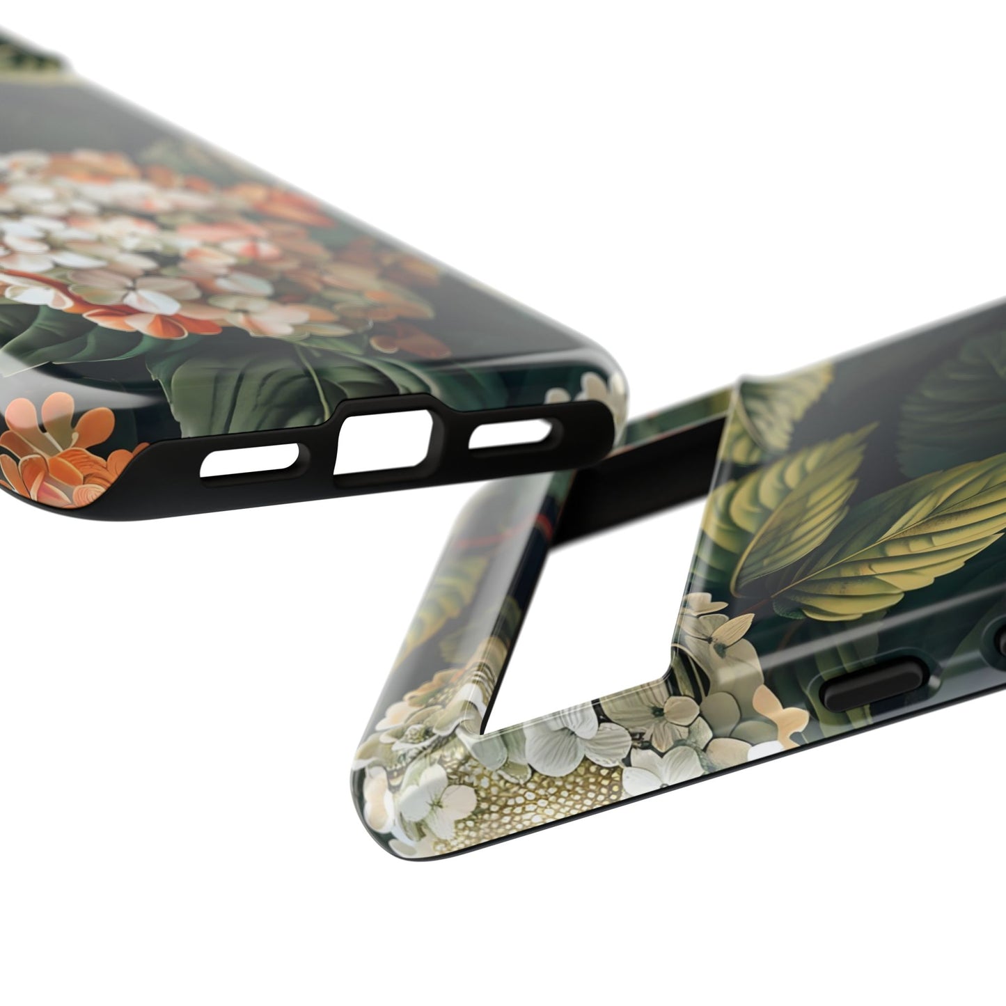 Floral Phone Case - Tough Cases, Nature Lover Gift, Floral Design, Botanical Phone Cover, Stylish Cellphone Accessory, Mother's Day Gift